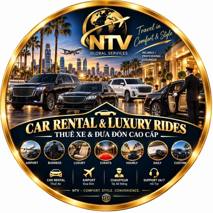 Car Rental & Luxury Rides – Thuê xe & đưa đón cao cấp – NTV Global Services