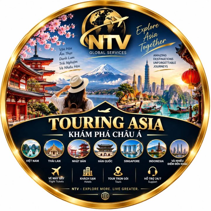 Touring Asia – Khám phá Châu Á – NTV Global Services